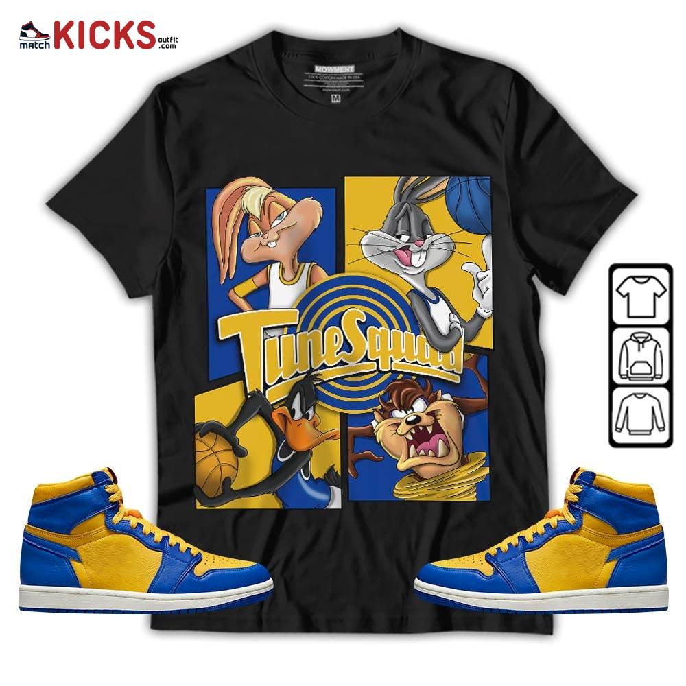 Bunny Tazmanian Basketball Sneaker Shirt Match 2023 Laney 1s, Jordan 1 Retro High Laney MKO T-Shirt