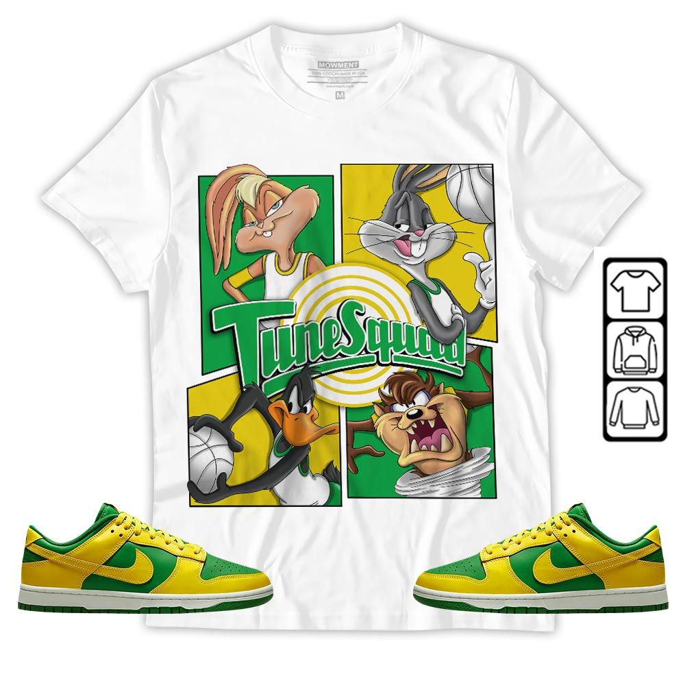 Bunny Tazmanian Basketball Sneaker Shirt Match 2023 Reverse Brazil, Dunk Low Reverse Brazil MKO T-Shirt