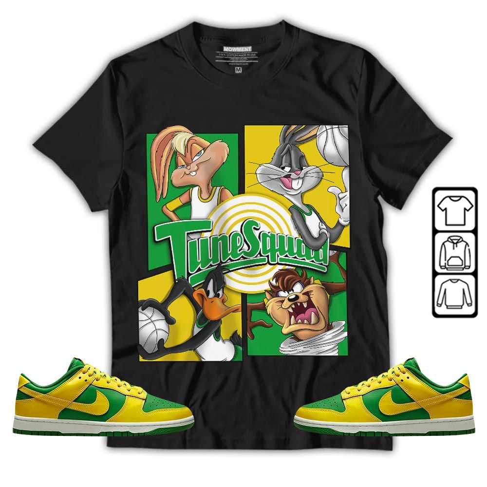Bunny Tazmanian Basketball Sneaker Shirt Match 2023 Reverse Brazil, Dunk Low Reverse Brazil MKO T-Shirt