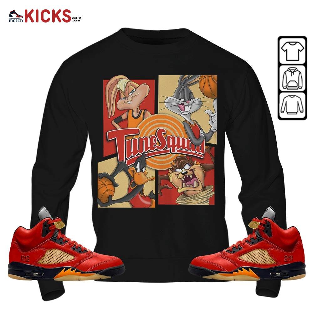 Bunny Tazmanian Basketball Sneaker Shirt Match 5 Dunk On Mars, Jordan 5 Mars For Her MKO Sweatshirt Bunny Tazmanian Basketball Sneaker Shirt Match 5 Dunk On Mars, Jordan 5 Mars For Her MKO Sweatshirt