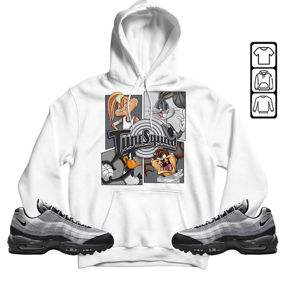 Bunny Tazmanian Basketball Sneaker Shirt Match 95 Reflective Safari Grey, Air Max 95 Reflective Safari MKO T-Shirt