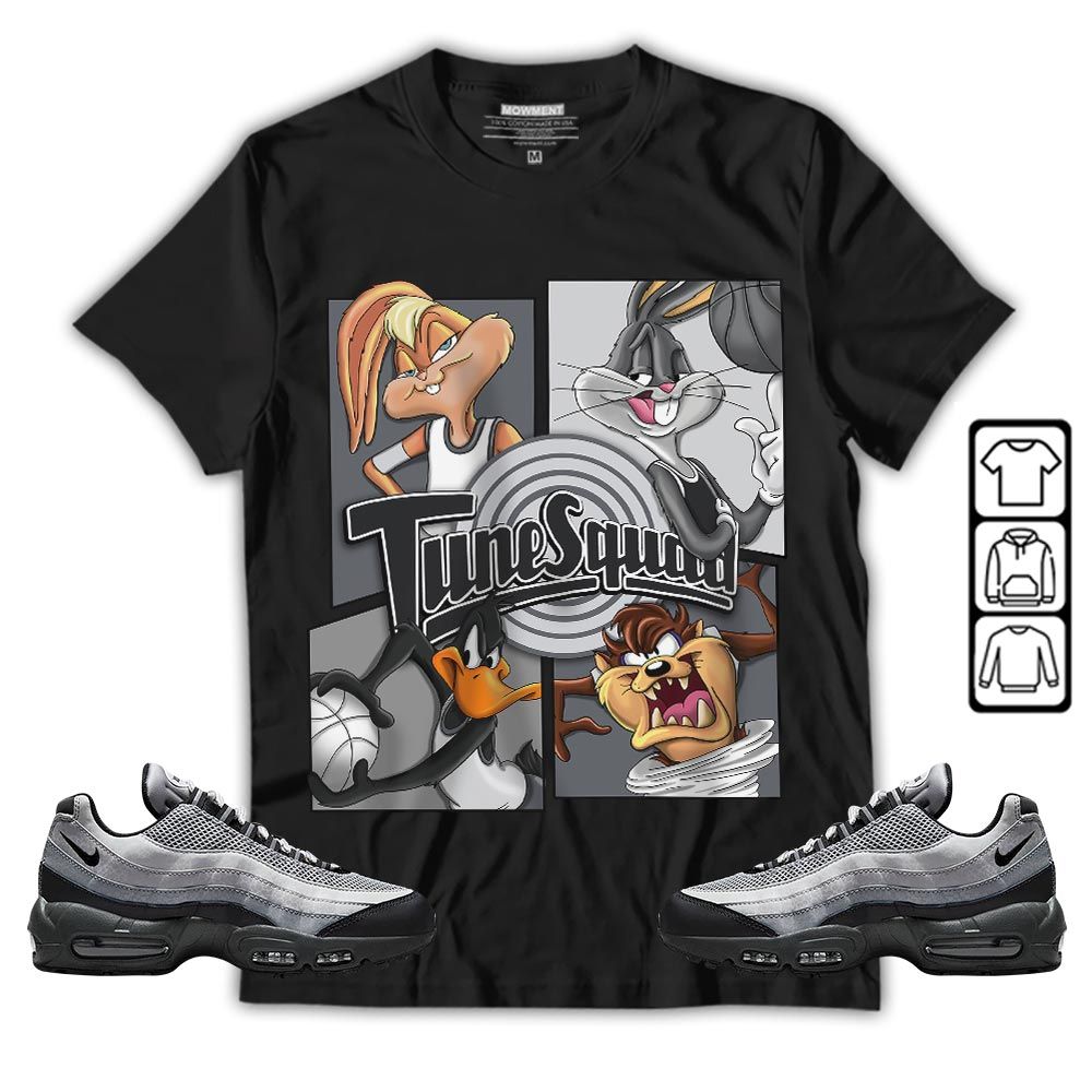 Bunny Tazmanian Basketball Sneaker Shirt Match 95 Reflective Safari Grey, Air Max 95 Reflective Safari MKO T-Shirt