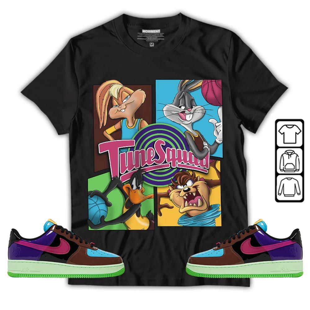 Bunny Tazmanian Basketball Sneaker Shirt Match AF 1 Low SP Pink Prime, Air Force 1 Undefeated Pink Prime MKO T-Shirt