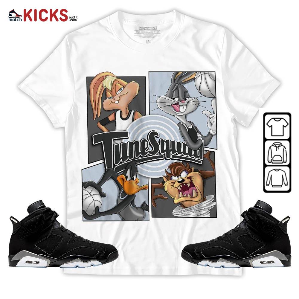 Bunny Tazmanian Basketball Sneaker Shirt Match Black Chrome 6s, Jordan 6 Black Chrome MKO Sweatshirt Bunny Tazmanian Basketball Sneaker Shirt Match Black Chrome 6s, Jordan 6 Black Chrome MKO Sweatshirt