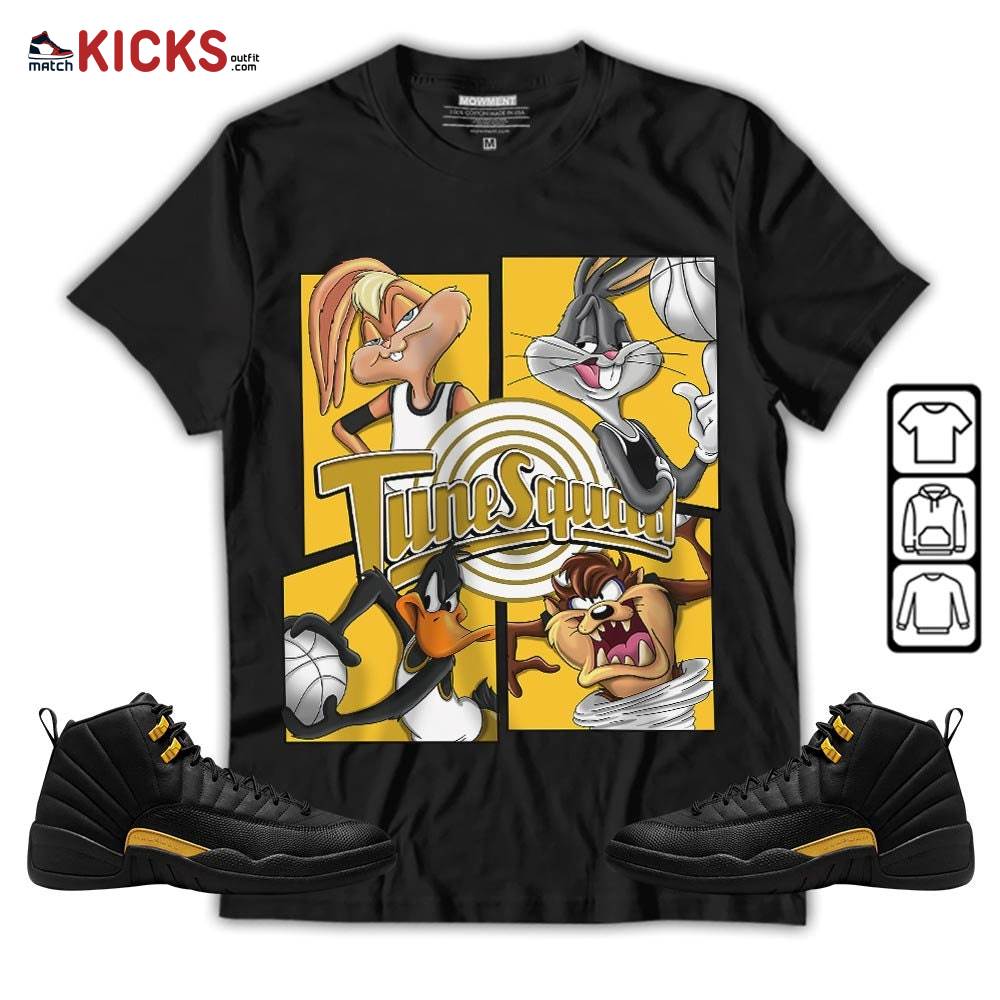Bunny Tazmanian Basketball Sneaker Shirt Match Black Taxi 12s, Jordan 12 Retro Black Taxi MKO Hoodie Bunny Tazmanian Basketball Sneaker Shirt Match Black Taxi 12s, Jordan 12 Retro Black Taxi MKO Hoodie