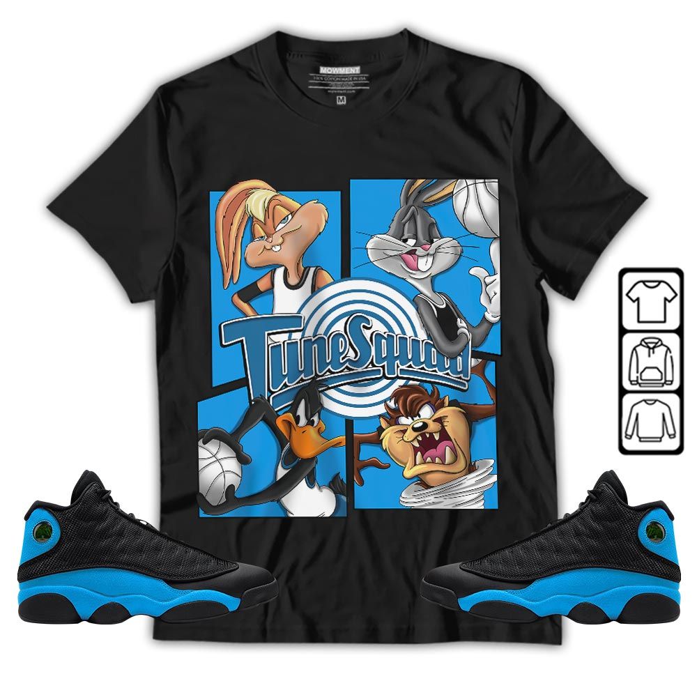 Bunny Tazmanian Basketball Sneaker Shirt Match Black University Blue 13s, Jordan 13 Black University Blue 2022 MKO T-Shirt Bunny Tazmanian Basketball Sneaker Shirt Match Black University Blue 13s, Jordan 13 Black University Blue 2022 MKO T-Shirt