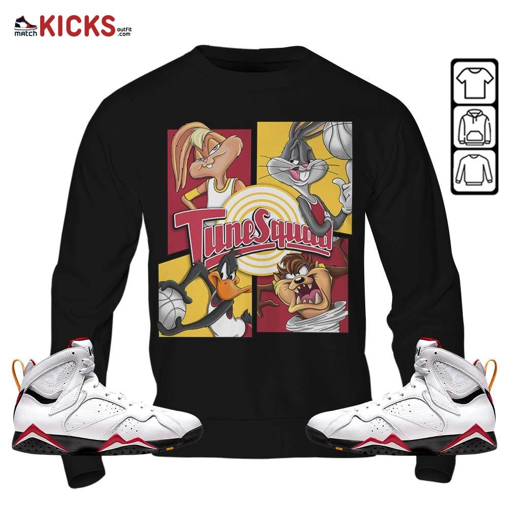 Bunny Tazmanian Basketball Sneaker Shirt Match Cardinal 7s, Jordan 7 Retro Cardinal MKO Hoodie Bunny Tazmanian Basketball Sneaker Shirt Match Cardinal 7s, Jordan 7 Retro Cardinal MKO Hoodie