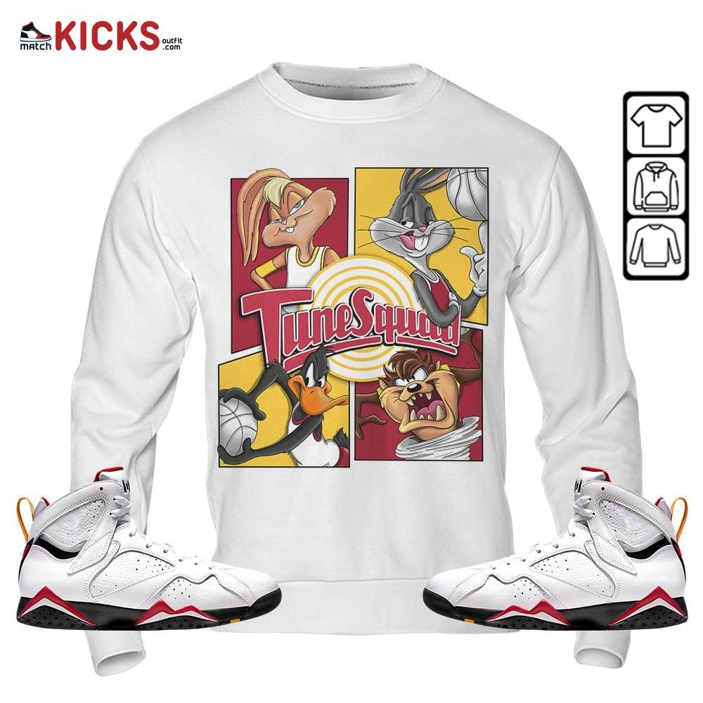 Bunny Tazmanian Basketball Sneaker Shirt Match Cardinal 7s, Jordan 7 Retro Cardinal MKO Hoodie Bunny Tazmanian Basketball Sneaker Shirt Match Cardinal 7s, Jordan 7 Retro Cardinal MKO Hoodie