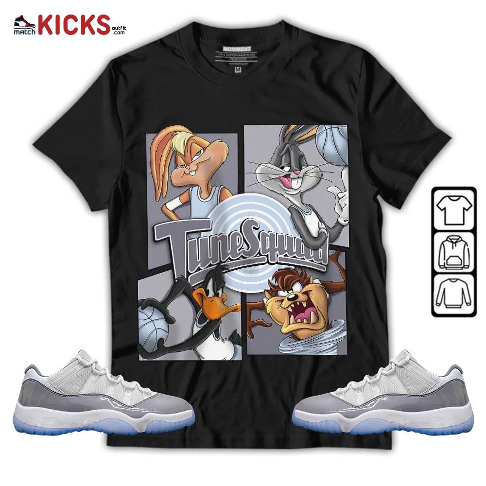 Bunny Tazmanian Basketball Sneaker Shirt Match Cement Grey 11s, Jordan 11 Low Cement Grey MKO Hoodie Bunny Tazmanian Basketball Sneaker Shirt Match Cement Grey 11s, Jordan 11 Low Cement Grey MKO Hoodie