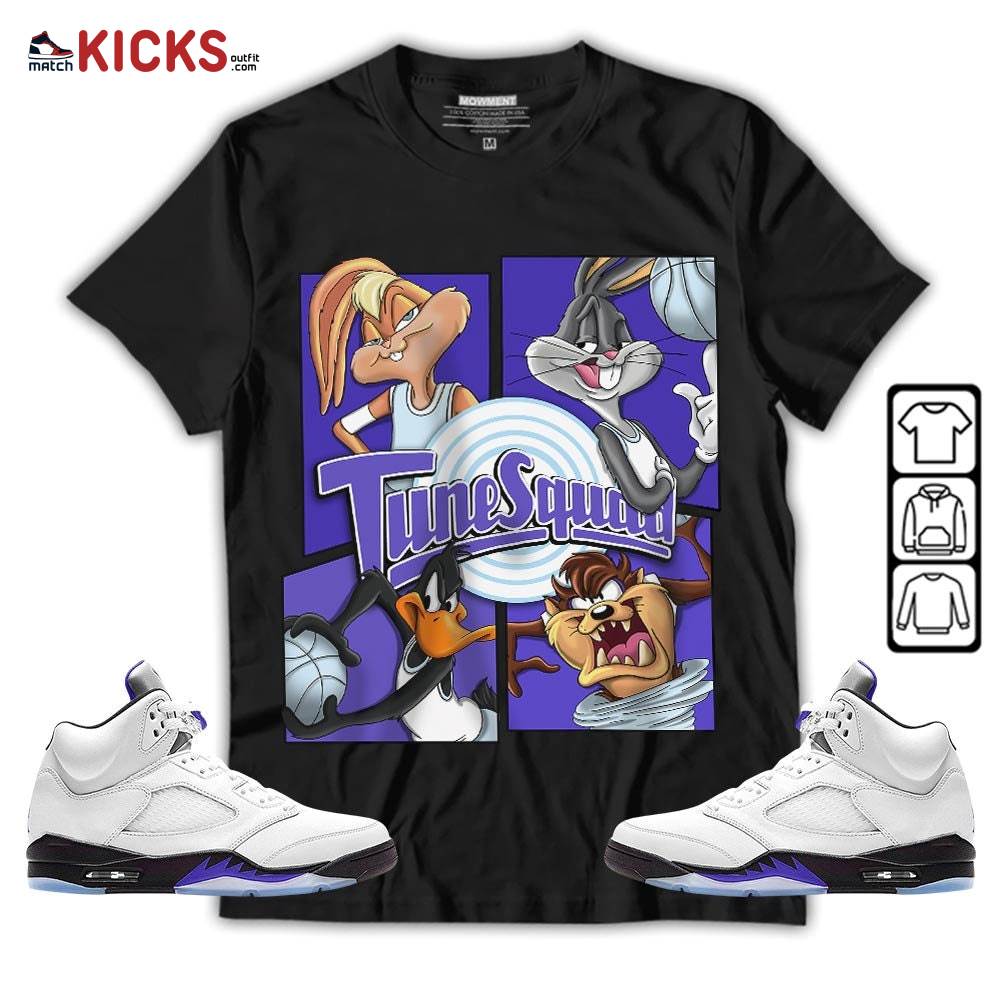 Bunny Tazmanian Basketball Sneaker Shirt Match Concord 5s, Jordan 5 Retro Concord MKO T-Shirt