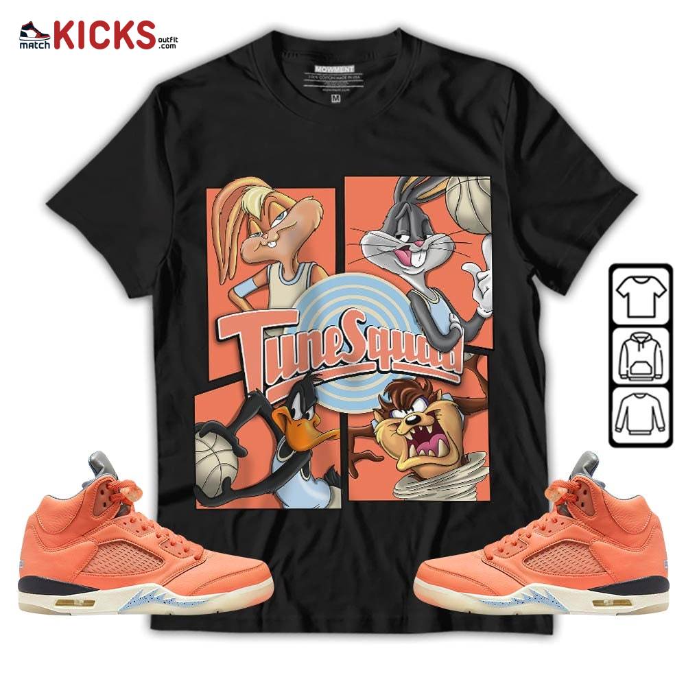 Bunny Tazmanian Basketball Sneaker Shirt Match Crimson Bliss 5s, Jordan 5 DJ Khaled Crimson Bliss MKO T-Shirt
