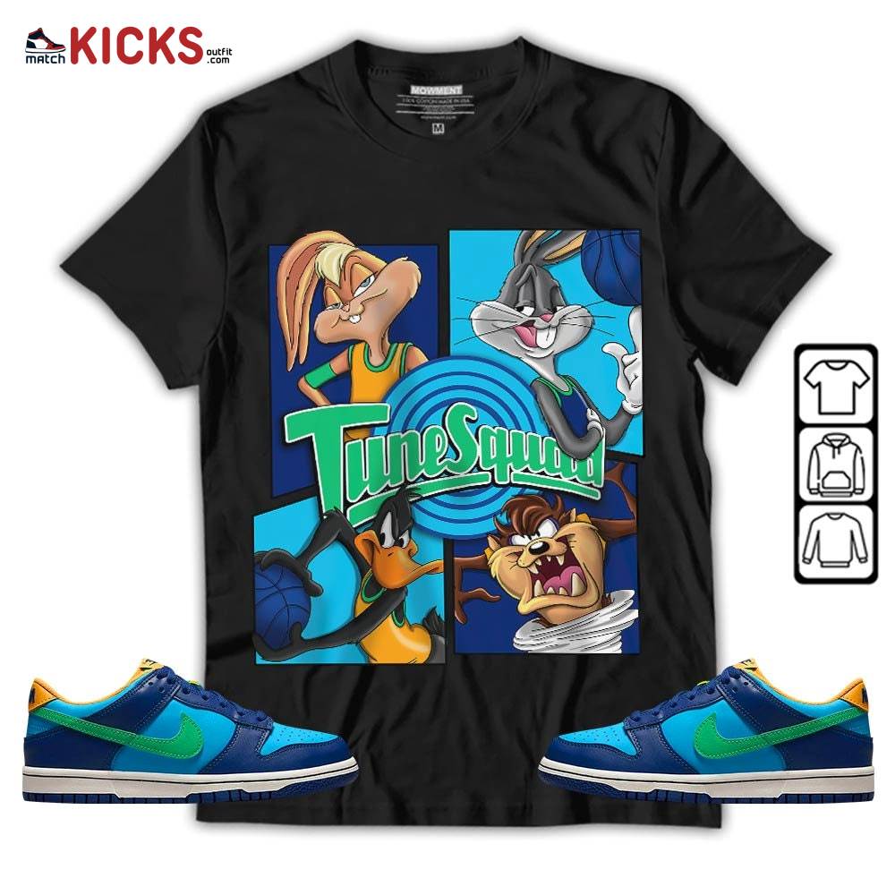 Bunny Tazmanian Basketball Sneaker Shirt Match Dunk Low GS Kyrie, Dunk Low GS Electric Algae MKO T-Shirt