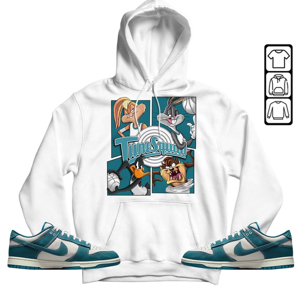 Bunny Tazmanian Basketball Sneaker Shirt Match Dunk Low Industrial Blue, Dunk Low Denim Industrial Blue MKO T-Shirt