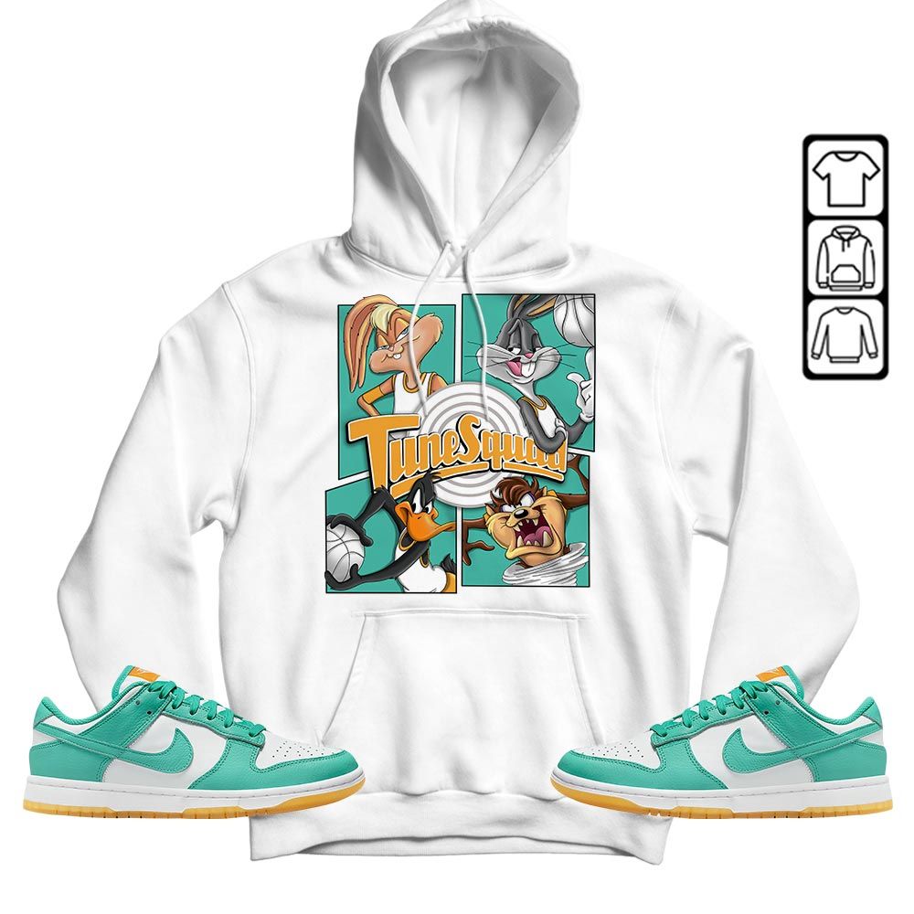 Bunny Tazmanian Basketball Sneaker Shirt Match Dunk Low Turquoise, Dunk Low Teal Zeal MKO T-Shirt