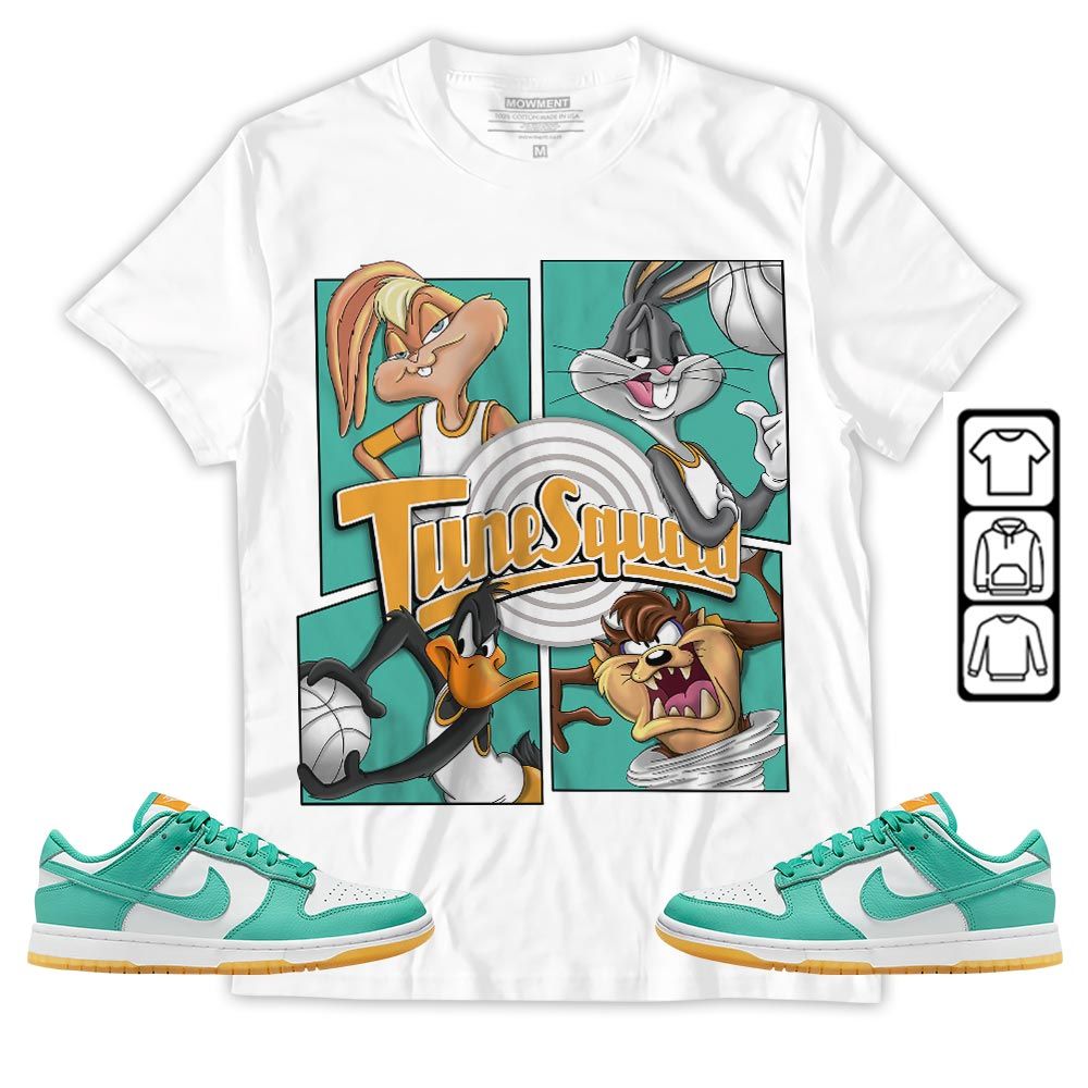 Bunny Tazmanian Basketball Sneaker Shirt Match Dunk Low Turquoise, Dunk Low Teal Zeal MKO T-Shirt