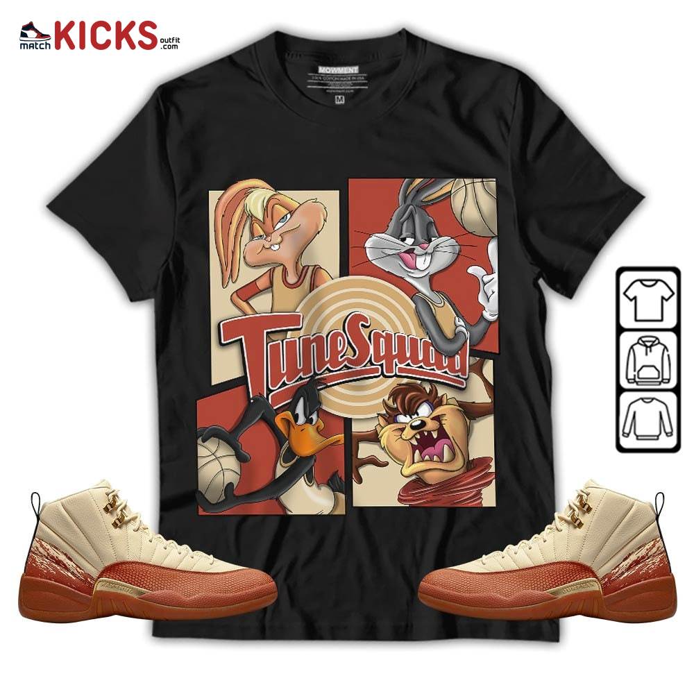Bunny Tazmanian Basketball Sneaker Shirt Match Eastside Golf 12s, Jordan 12 Retro Eastside Golf MKO T-Shirt