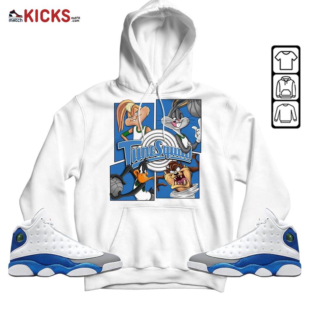 Bunny Tazmanian Basketball Sneaker Shirt Match French Blue 13s, Jordan 13 French Blue MKO Hoodie Bunny Tazmanian Basketball Sneaker Shirt Match French Blue 13s, Jordan 13 French Blue MKO Hoodie