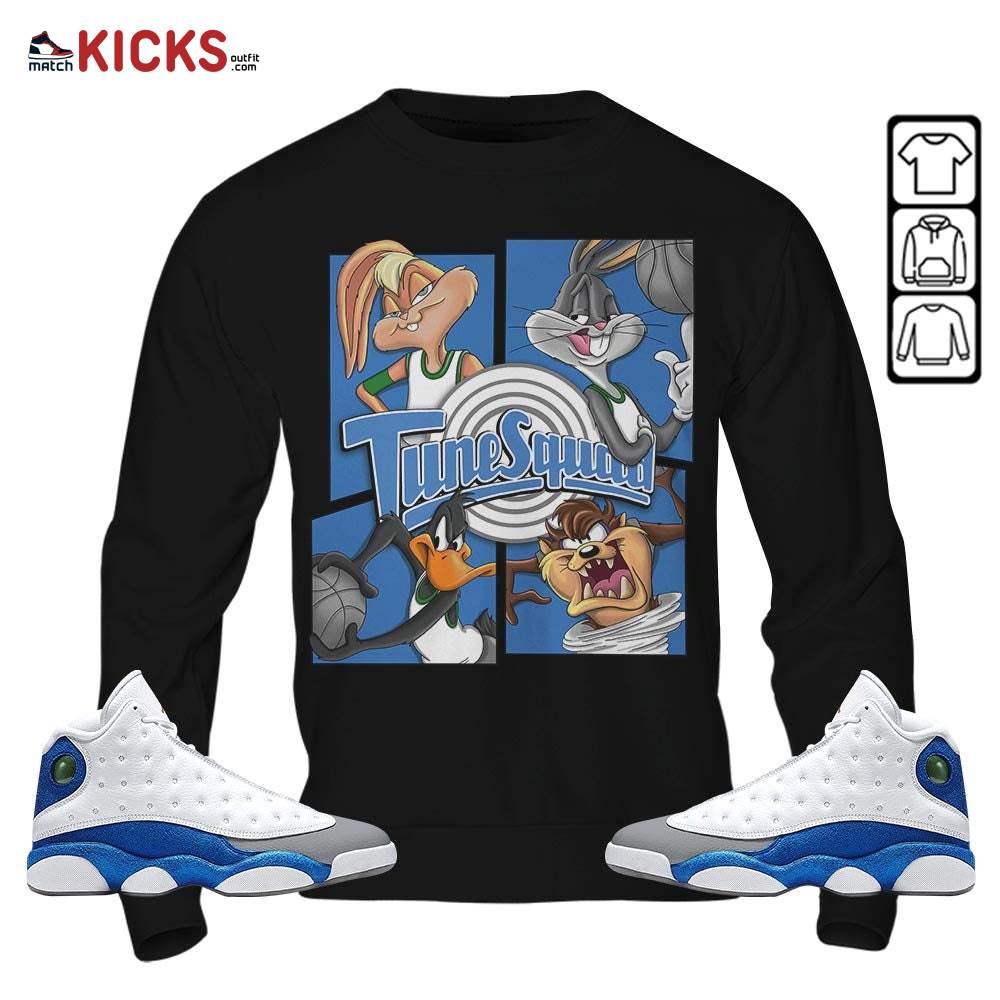Bunny Tazmanian Basketball Sneaker Shirt Match French Blue 13s, Jordan 13 French Blue MKO Hoodie Bunny Tazmanian Basketball Sneaker Shirt Match French Blue 13s, Jordan 13 French Blue MKO Hoodie