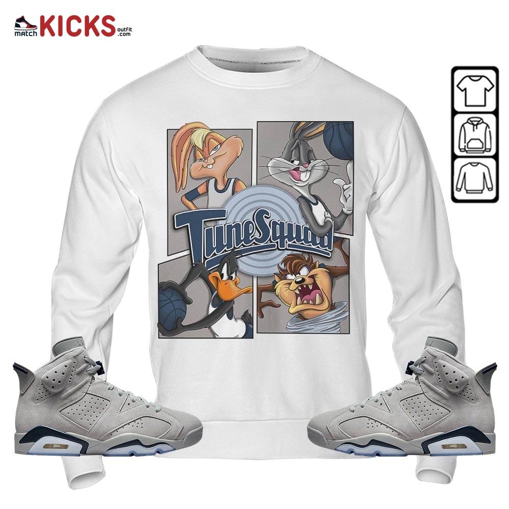 Bunny Tazmanian Basketball Sneaker Shirt Match Georgetown 6s, Jordan 6 Retro Georgetown MKO T-Shirt Bunny Tazmanian Basketball Sneaker Shirt Match Georgetown 6s, Jordan 6 Retro Georgetown MKO T-Shirt