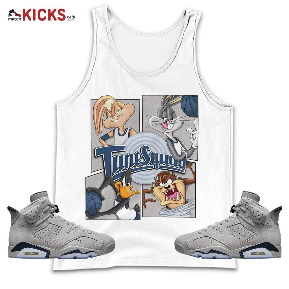 Bunny Tazmanian Basketball Sneaker Shirt Match Georgetown 6s, Jordan 6 Retro Georgetown MKO Tank Top Bunny Tazmanian Basketball Sneaker Shirt Match Georgetown 6s, Jordan 6 Retro Georgetown MKO Tank Top