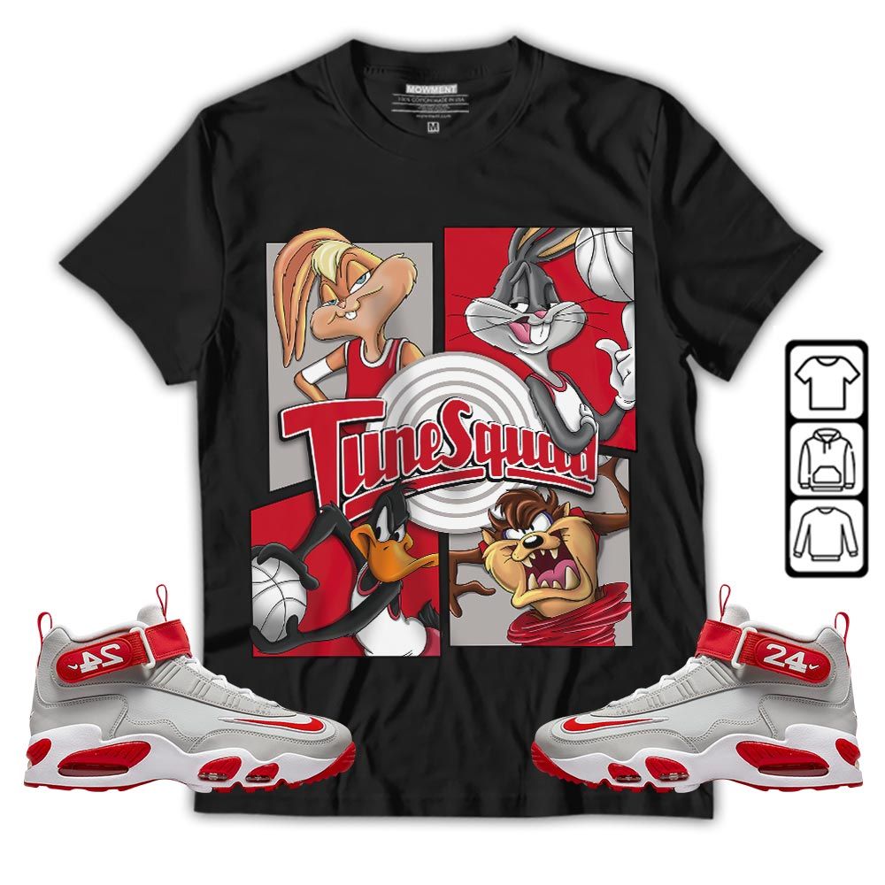 Bunny Tazmanian Basketball Sneaker Shirt Match Griffey Max 1 University Reds, Air Griffey Max 1 Gray Reds MKO T-Shirt Bunny Tazmanian Basketball Sneaker Shirt Match Griffey Max 1 University Reds, Air Griffey Max 1 Gray Reds MKO T-Shirt