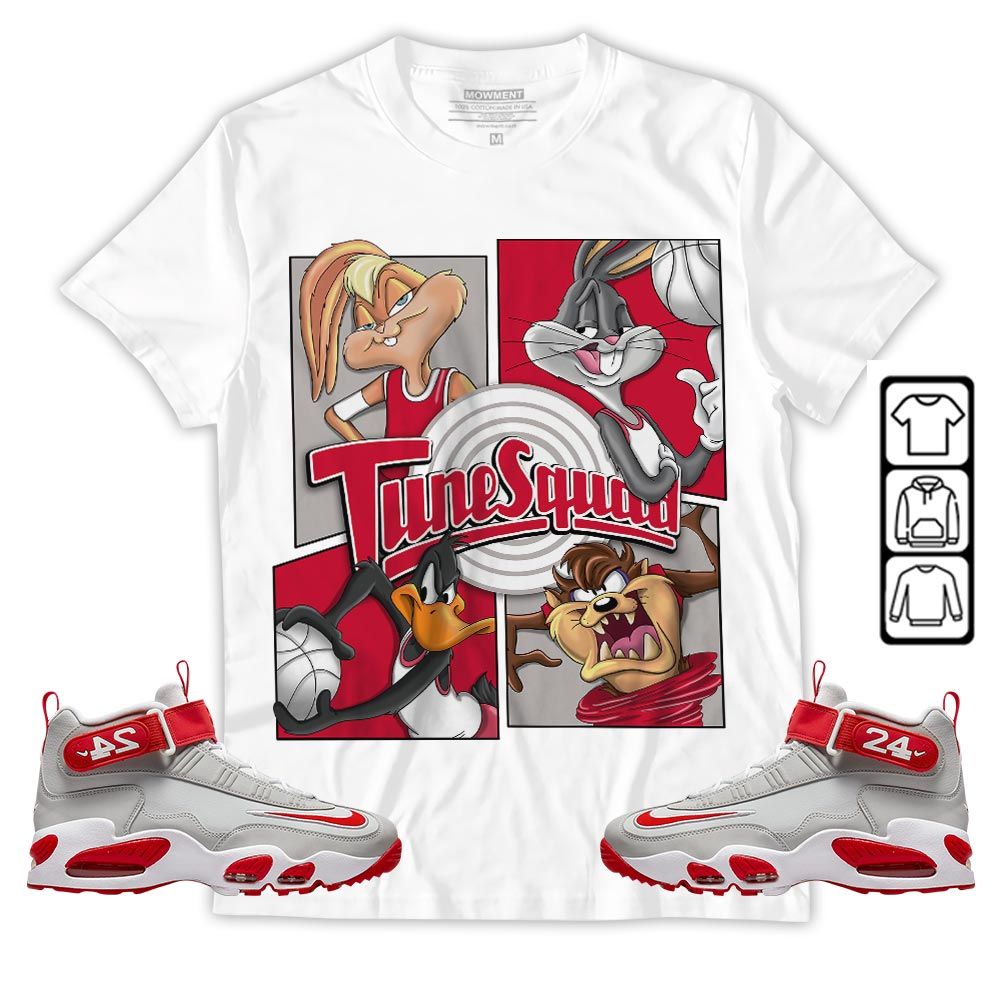 Bunny Tazmanian Basketball Sneaker Shirt Match Griffey Max 1 University Reds, Air Griffey Max 1 Gray Reds MKO T-Shirt Bunny Tazmanian Basketball Sneaker Shirt Match Griffey Max 1 University Reds, Air Griffey Max 1 Gray Reds MKO T-Shirt