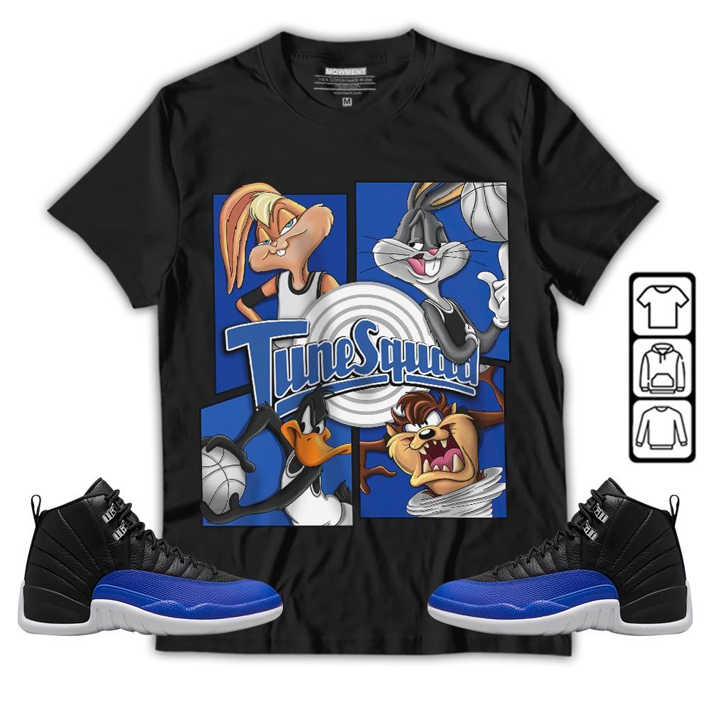 Bunny Tazmanian Basketball Sneaker Shirt Match Hyper Royal 12s, Jordan 12 Hyper Royal MKO T-Shirt Bunny Tazmanian Basketball Sneaker Shirt Match Hyper Royal 12s, Jordan 12 Hyper Royal MKO T-Shirt