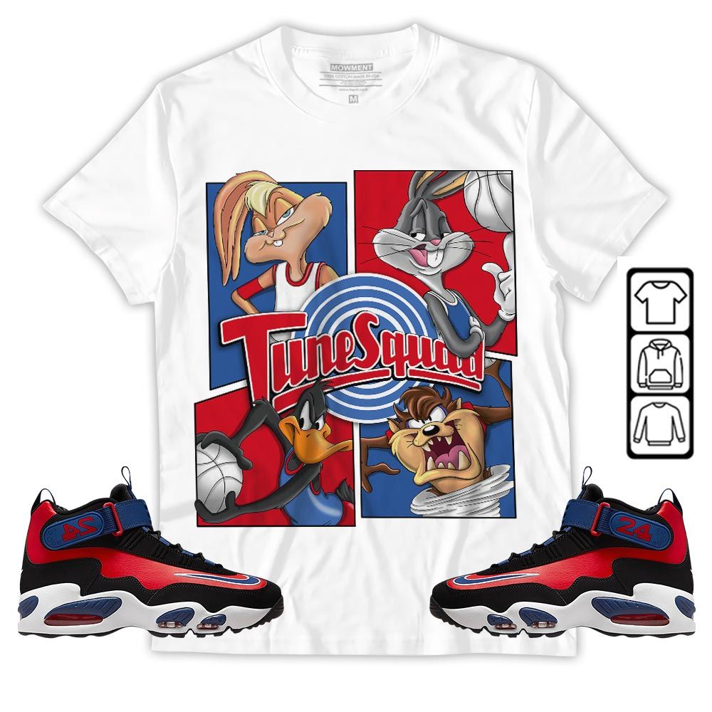 Bunny Tazmanian Basketball Sneaker Shirt Match Max 1 Navy Red Black, Air Griffey Max 1 Black Red Navy Blue MKO T-Shirt
