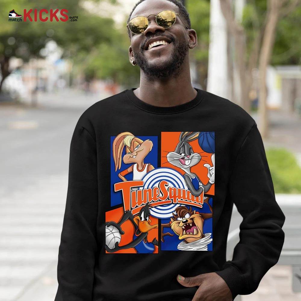 Bunny Tazmanian Basketball Sneaker Shirt Match Mid Knicks 1s, Jordan 1 Mid Knicks MKO Sweatshirt Bunny Tazmanian Basketball Sneaker Shirt Match Mid Knicks 1s, Jordan 1 Mid Knicks MKO Sweatshirt