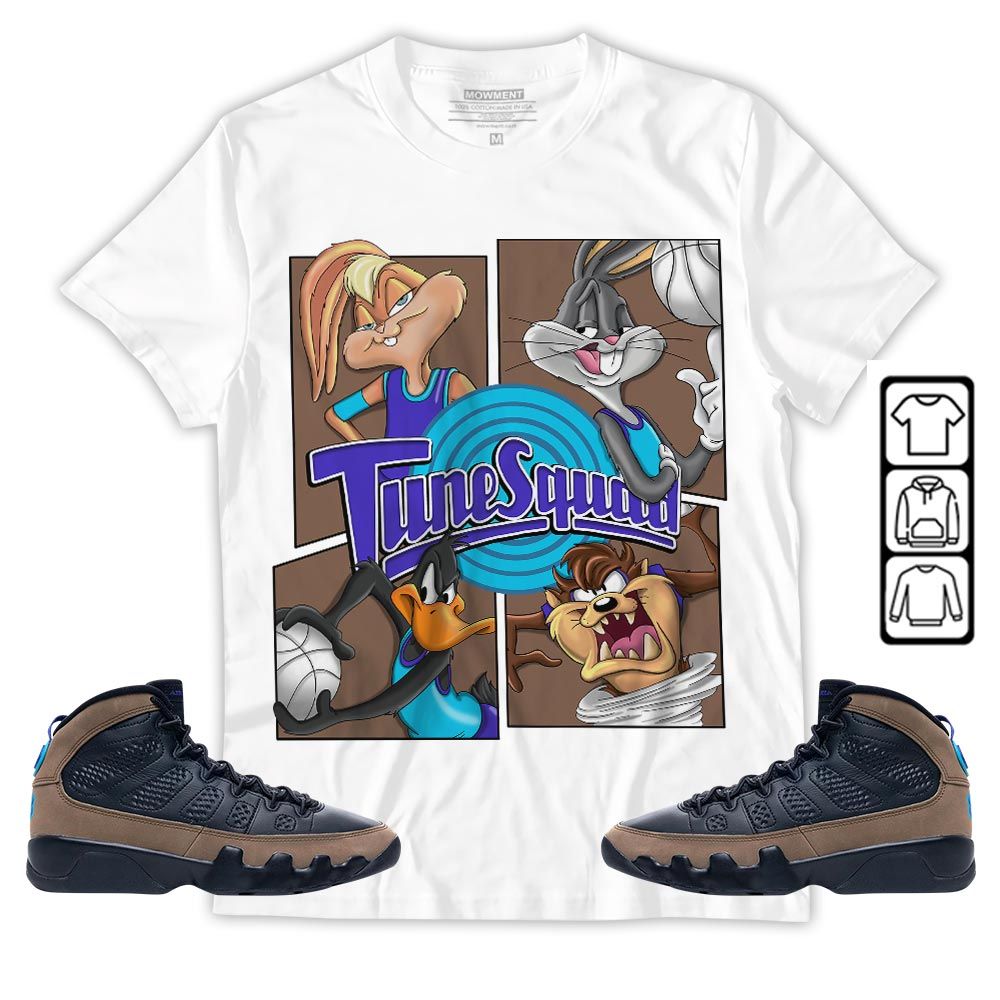 Bunny Tazmanian Basketball Sneaker Shirt Match Olive Concord 9s, Jordan 9 Olive Concord MKO T-Shirt