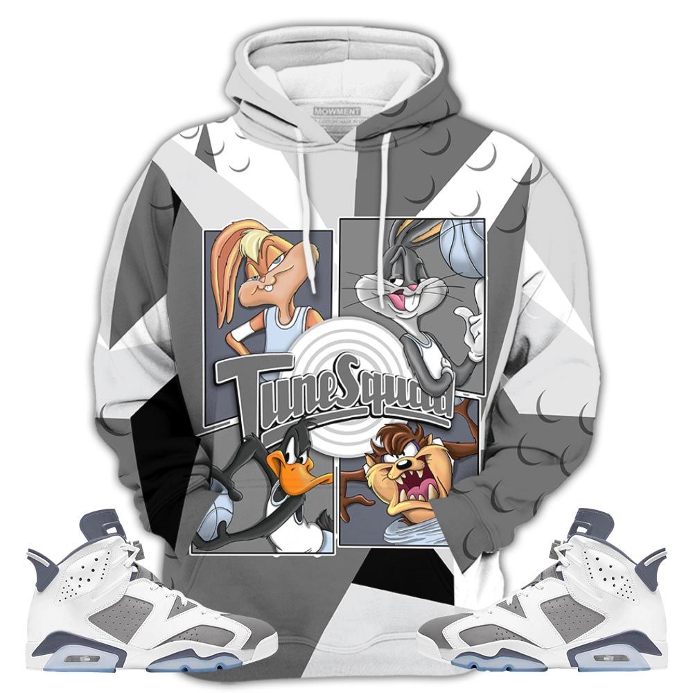 Bunny Tazmanian Basketball Sneaker Shirt Match Retro Cool Grey 6S, Jordan 6 Cool Grey Hoodie Sweatshirt Tee All Over Print MKO Shirt