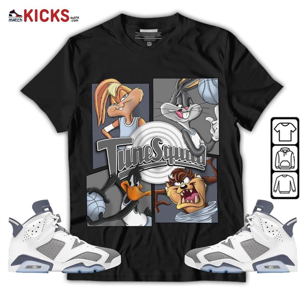 Bunny Tazmanian Basketball Sneaker Shirt Match Retro Cool Grey 6s, Jordan 6 Cool Grey MKO T-Shirt