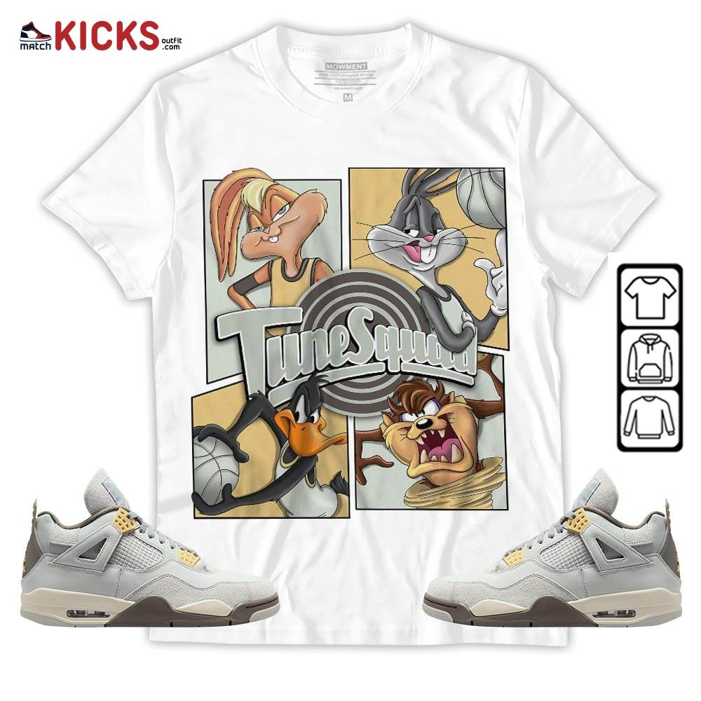 Bunny Tazmanian Basketball Sneaker Shirt Match Retro Craft 4s, Jordan 4 Craft Photon Dust MKO T-Shirt Bunny Tazmanian Basketball Sneaker Shirt Match Retro Craft 4s, Jordan 4 Craft Photon Dust MKO T-Shirt