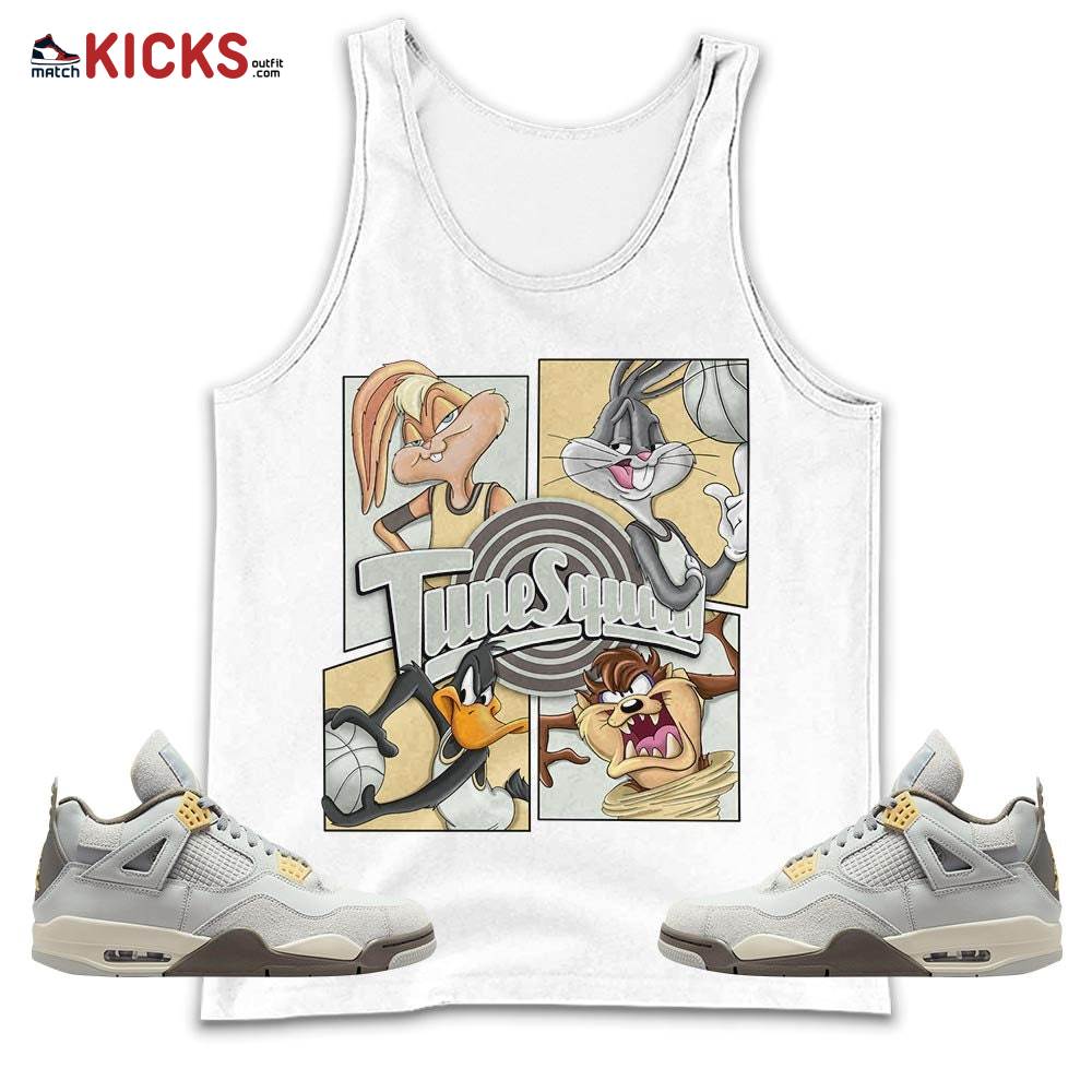 Bunny Tazmanian Basketball Sneaker Shirt Match Retro Craft 4s, Jordan 4 Craft Photon Dust MKO Tank Top Bunny Tazmanian Basketball Sneaker Shirt Match Retro Craft 4s, Jordan 4 Craft Photon Dust MKO Tank Top