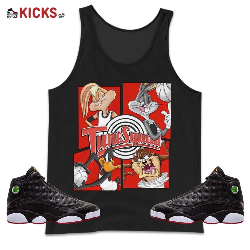 Bunny Tazmanian Basketball Sneaker Shirt Match Retro Playoffs 13s, Jordan 13 Playoffs MKO Tank Top Bunny Tazmanian Basketball Sneaker Shirt Match Retro Playoffs 13s, Jordan 13 Playoffs MKO Tank Top