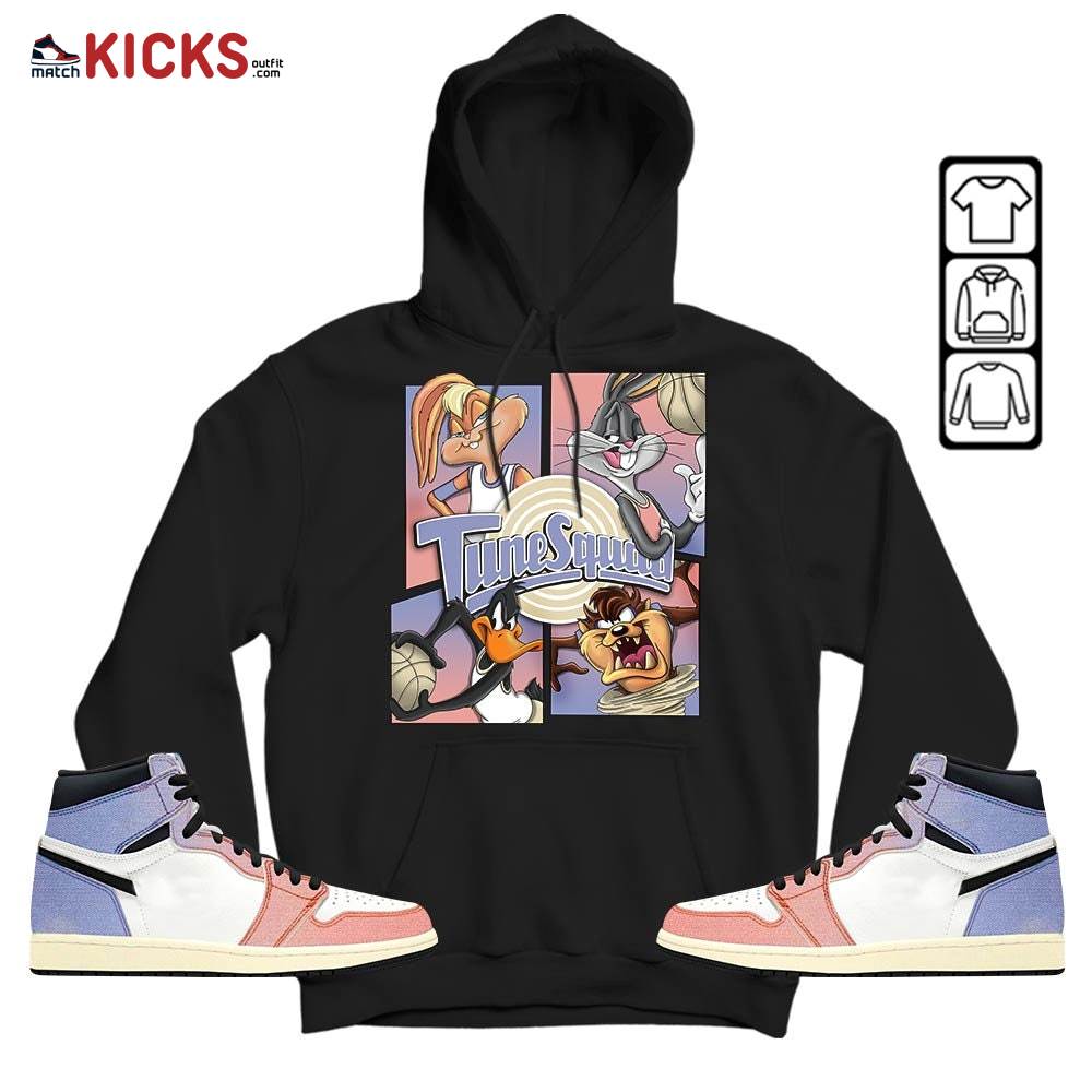 Bunny Tazmanian Basketball Sneaker Shirt Match Retro Skyline 1s, Jordan 1 High OG Skyline MKO Sweatshirt Bunny Tazmanian Basketball Sneaker Shirt Match Retro Skyline 1s, Jordan 1 High OG Skyline MKO Sweatshirt