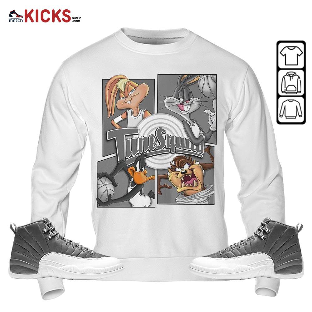 Bunny Tazmanian Basketball Sneaker Shirt Match Retro Stealth 12s, Jordan 12 Retro Stealth MKO Sweatshirt Bunny Tazmanian Basketball Sneaker Shirt Match Retro Stealth 12s, Jordan 12 Retro Stealth MKO Sweatshirt
