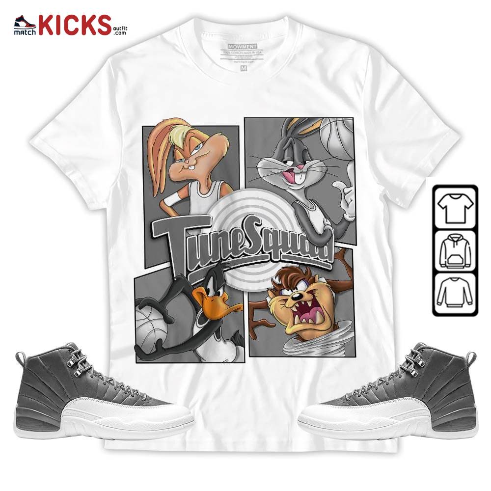 Bunny Tazmanian Basketball Sneaker Shirt Match Retro Stealth 12s, Jordan 12 Retro Stealth MKO Sweatshirt