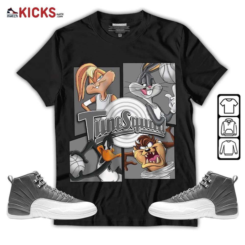 Bunny Tazmanian Basketball Sneaker Shirt Match Retro Stealth 12s, Jordan 12 Retro Stealth MKO T-Shirt