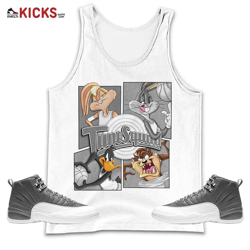 Bunny Tazmanian Basketball Sneaker Shirt Match Retro Stealth 12s, Jordan 12 Retro Stealth MKO Tank Top Bunny Tazmanian Basketball Sneaker Shirt Match Retro Stealth 12s, Jordan 12 Retro Stealth MKO Tank Top