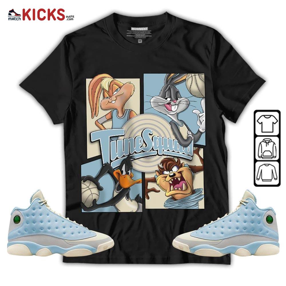 Bunny Tazmanian Basketball Sneaker Shirt Match SoleFly 13s, Jordan 13 Retro SoleFly MKO T-Shirt