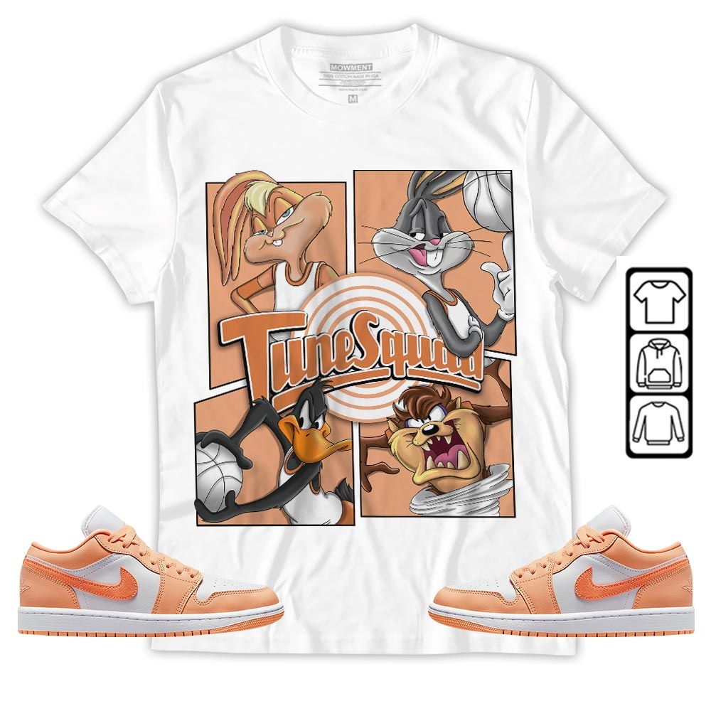 Bunny Tazmanian Basketball Sneaker Shirt Match Sunset Haze 1s, Jordan 1 Low Sunset Haze MKO T-Shirt Bunny Tazmanian Basketball Sneaker Shirt Match Sunset Haze 1s, Jordan 1 Low Sunset Haze MKO T-Shirt