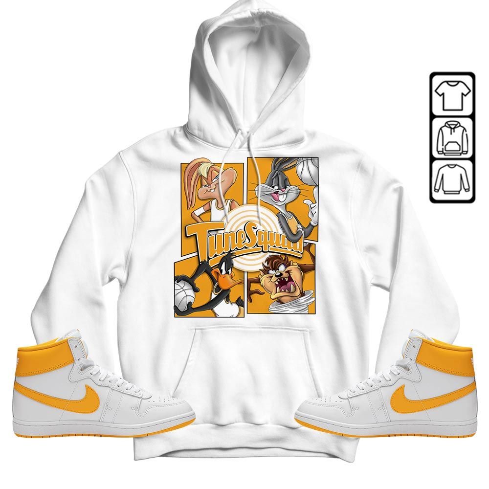 Bunny Tazmanian Basketball Sneaker Shirt Match University Gold, Ship SP University Gold MKO T-Shirt