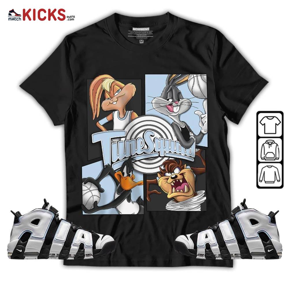 Bunny Tazmanian Basketball Sneaker Shirt Match Uptempo Cobalt Bliss, Air More Uptempo Cobalt Bliss MKO T-Shirt