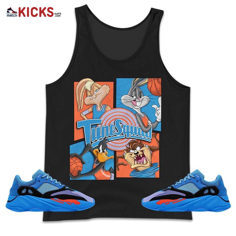 Rap T-Shirt Match Yeezy 700 Hi Res Blue main image 0