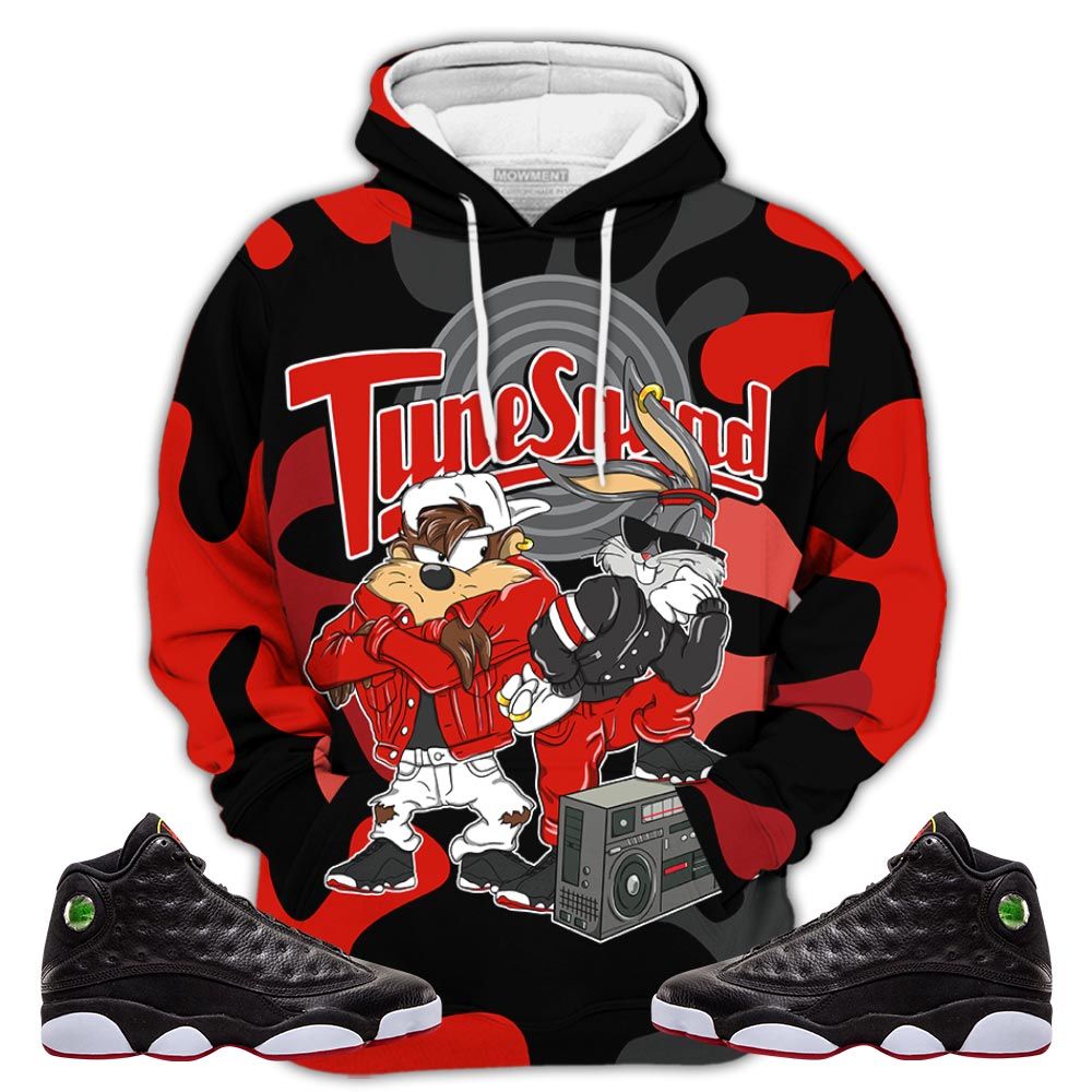 Bunny Tazmanian Hiphop 04 Sneaker Shirt Match Retro Playoffs 13S, Jordan 13 Playoffs Hoodie Sweatshirt Tee All Over Print MKO Shirt Bunny Tazmanian Hiphop 04 Sneaker Shirt Match Retro Playoffs 13S, Jordan 13 Playoffs Hoodie Sweatshirt Tee All Over Print MKO Shirt