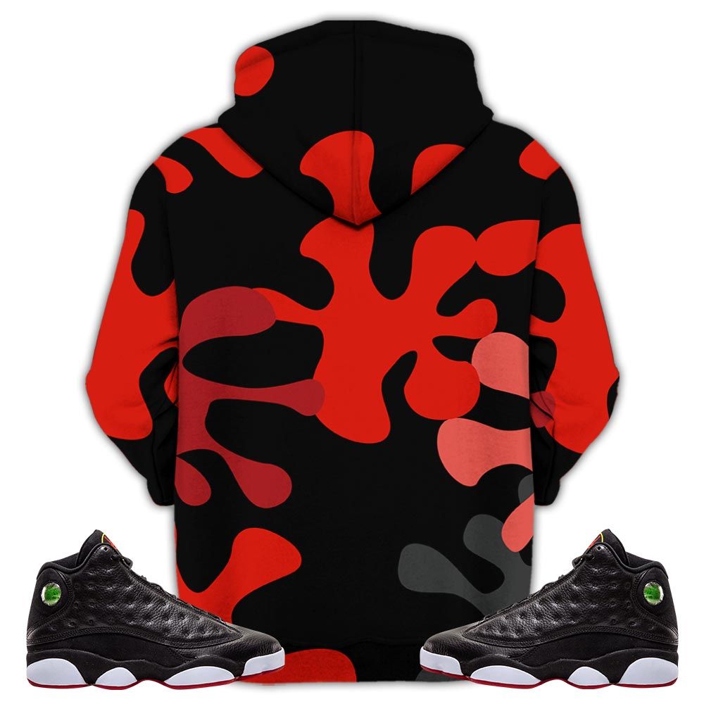 Bunny Tazmanian Hiphop 04 Sneaker Shirt Match Retro Playoffs 13S, Jordan 13 Playoffs Hoodie Sweatshirt Tee All Over Print MKO Shirt