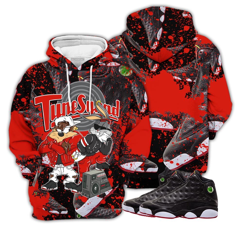 Bunny Tazmanian Hiphop 05 Sneaker Shirt Match Retro Playoffs 13S, Jordan 13 Playoffs Hoodie Sweatshirt Tee All Over Print MKO Shirt Bunny Tazmanian Hiphop 05 Sneaker Shirt Match Retro Playoffs 13S, Jordan 13 Playoffs Hoodie Sweatshirt Tee All Over Print MKO Shirt