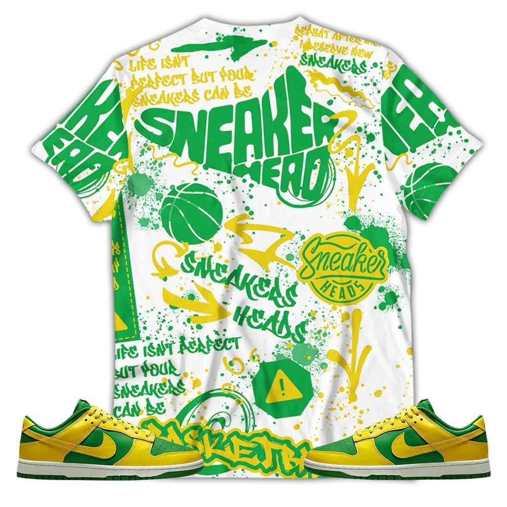 Bunny Tazmanian Hiphop Sneaker Shirt Match 2023 Reverse Brazil, Dunk Low Reverse Brazil Hoodie Sweatshirt Tee All Over Print MKO Shirt