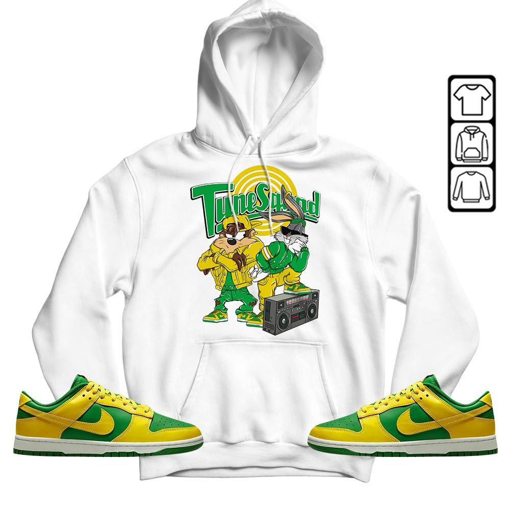 Bunny Tazmanian Hiphop Sneaker Shirt Match 2023 Reverse Brazil, Dunk Low Reverse Brazil MKO T-Shirt